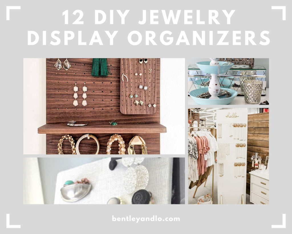 12 DIY Jewelry Display Organizers