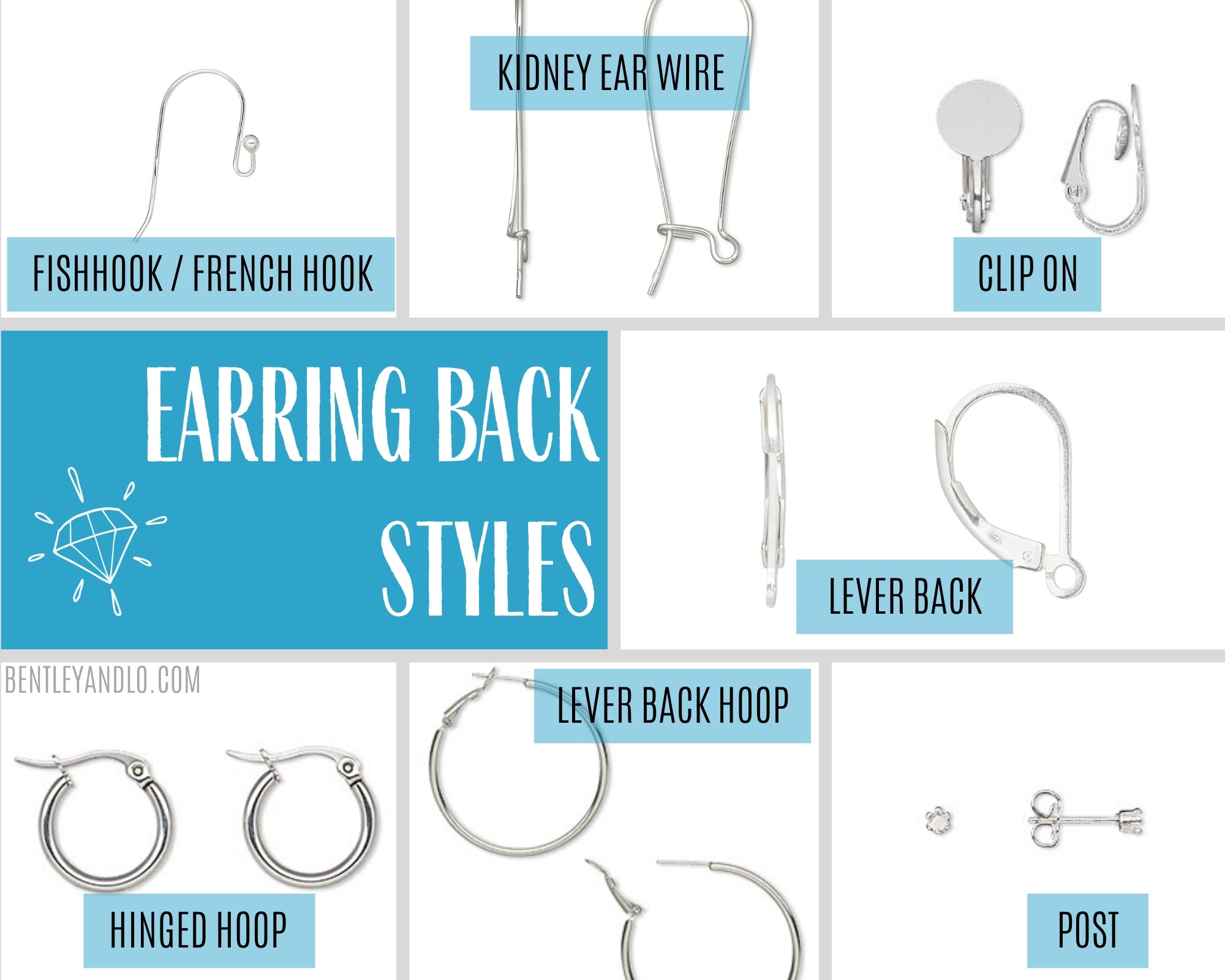 Earring Back Styles Explained