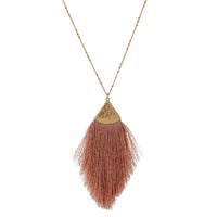 Tassel Pendant Necklace | Necklaces | Bentley & Lo
