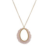 Pink Wrapped Teardrop Necklace | Necklaces | Bentley & Lo