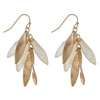 Ivory Leaf Earrings | Earrings | Bentley & Lo