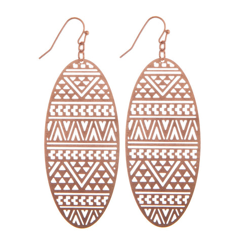 Tribal Cut-Out Earrings | Earrings | Bentley & Lo