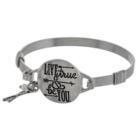 Live True & Be You Bracelet