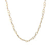 Quartz 14k Gold Filled Curb Chain Necklace