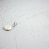 Toggle and Keshi Pearl Chain Sterling Silver Necklace